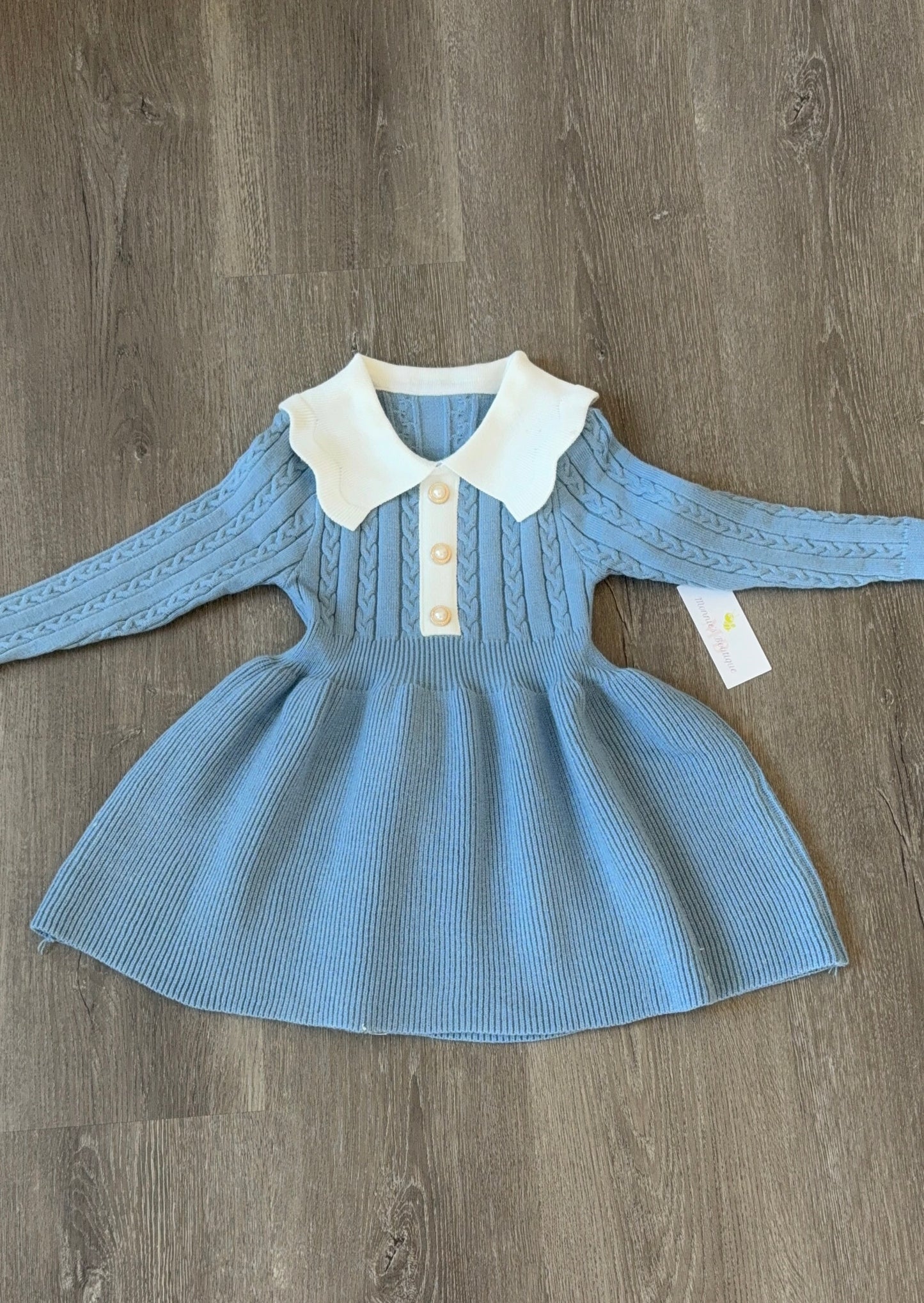 Blue Vintage Dress (ON SALE)