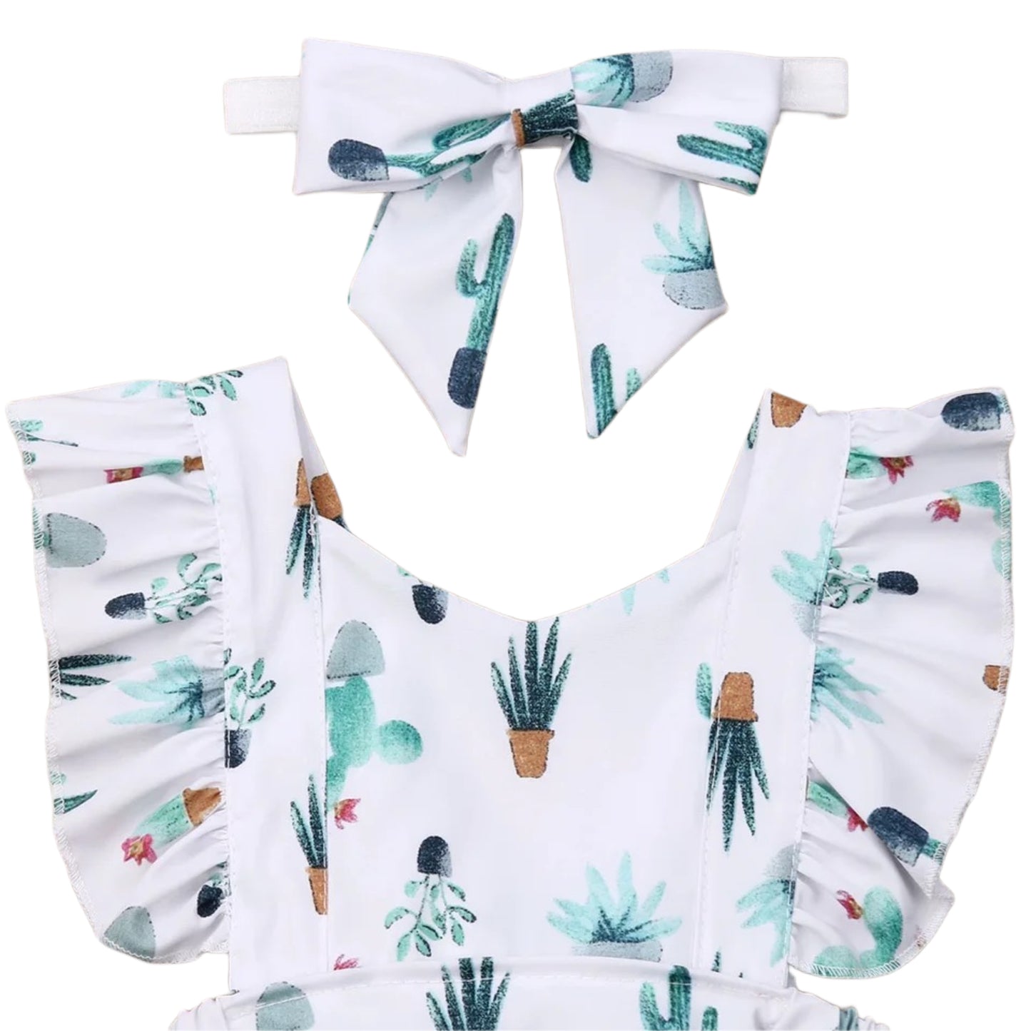 Evelyn Cactus Romper