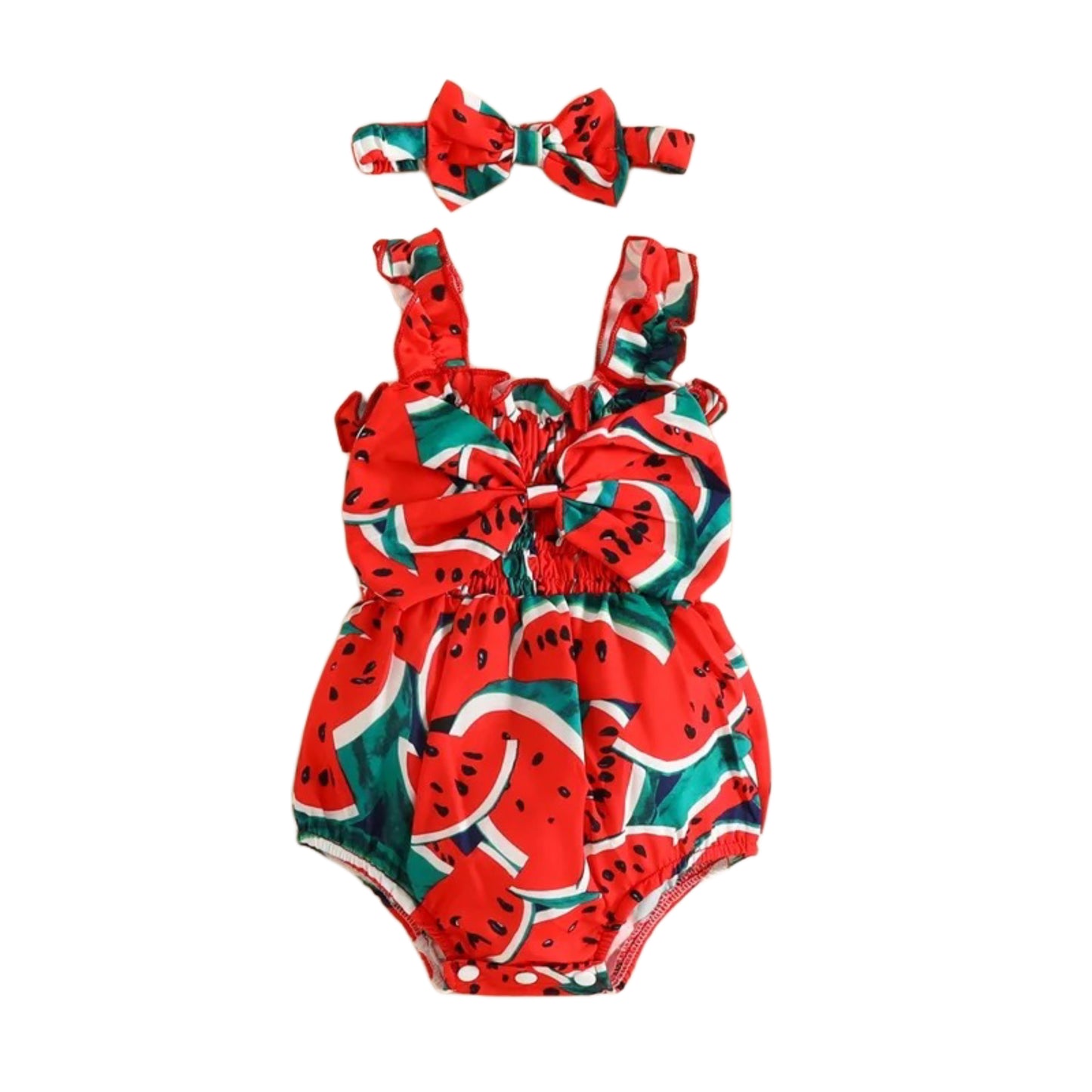 Watermelon Print 2pc