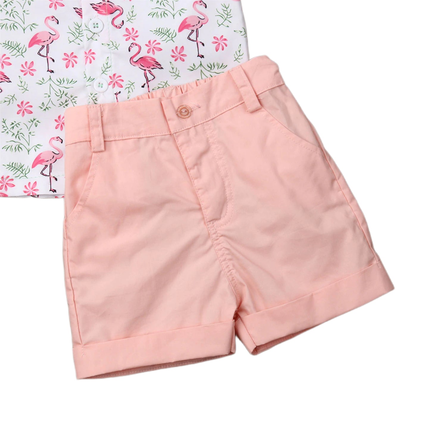 Flamingo 2pc outfit