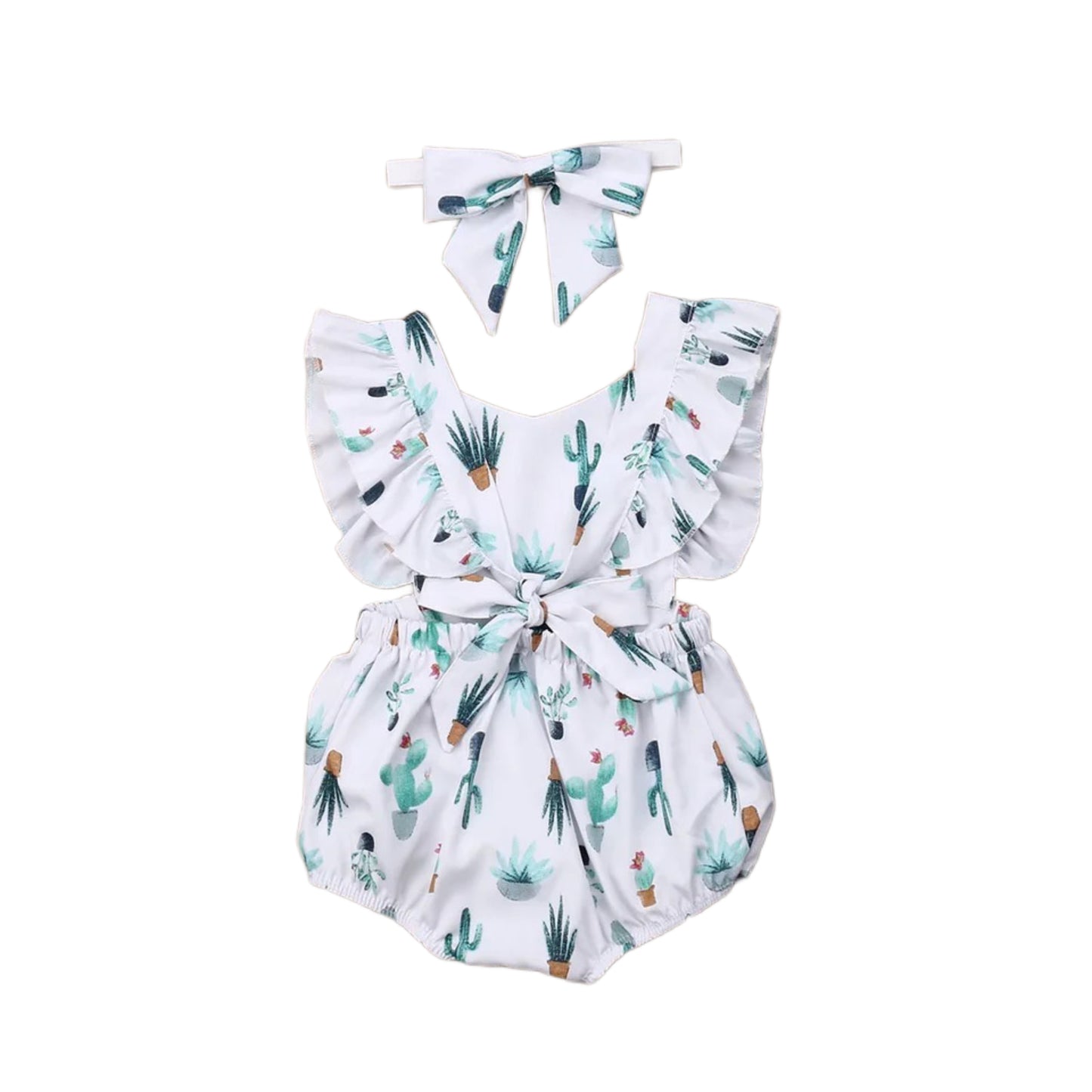 Evelyn Cactus Romper