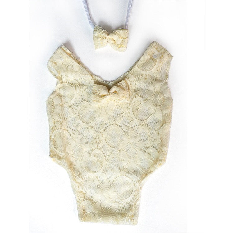 Dior Lace Baby Romper