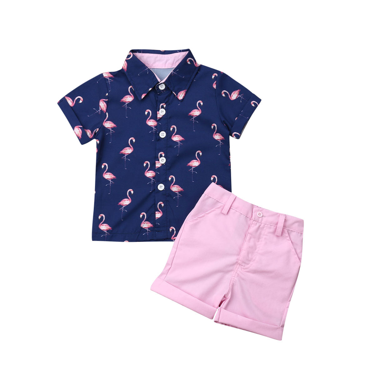 Navy Blue Flamingo outfit