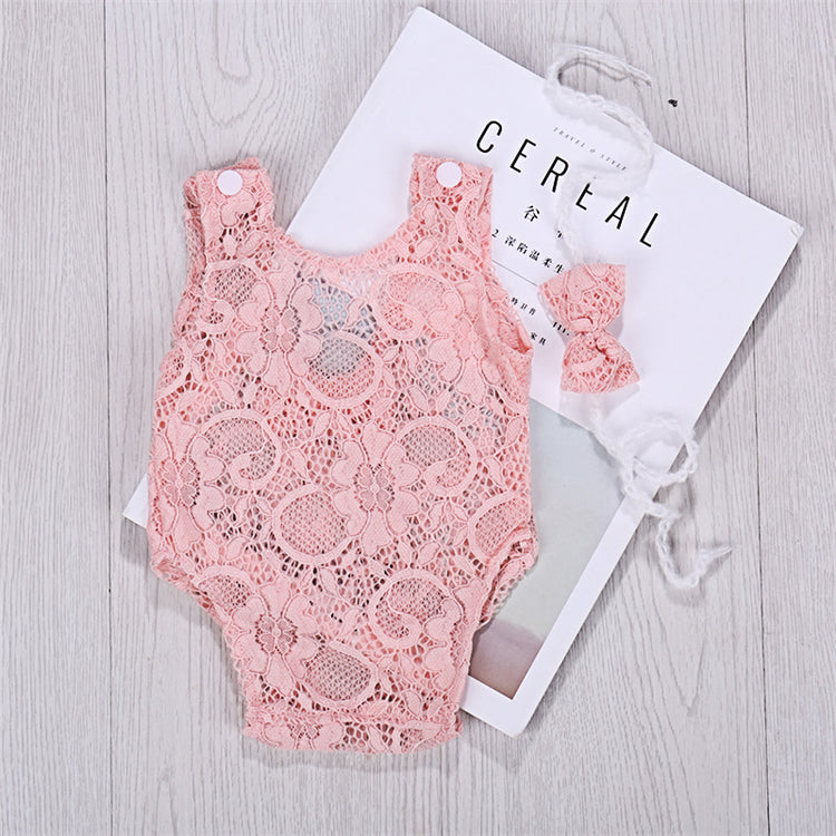 Dior Lace Baby Romper