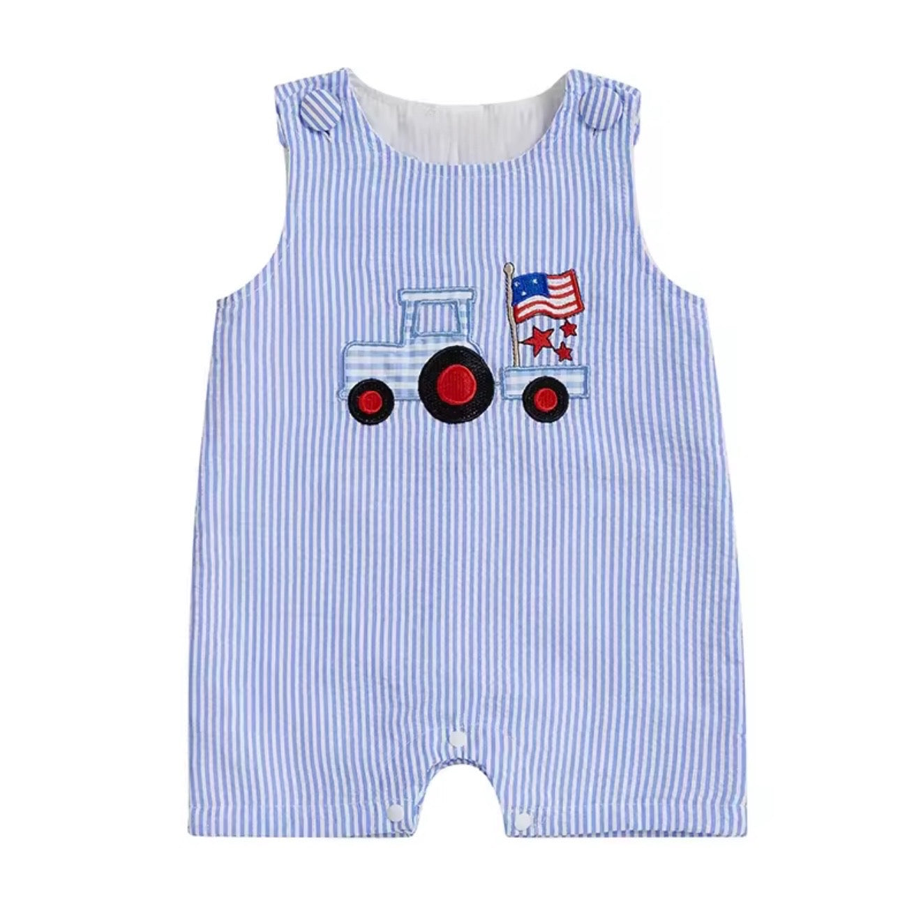 Asher boy romper
