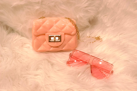 (Aurora) Mini jelly crossbody